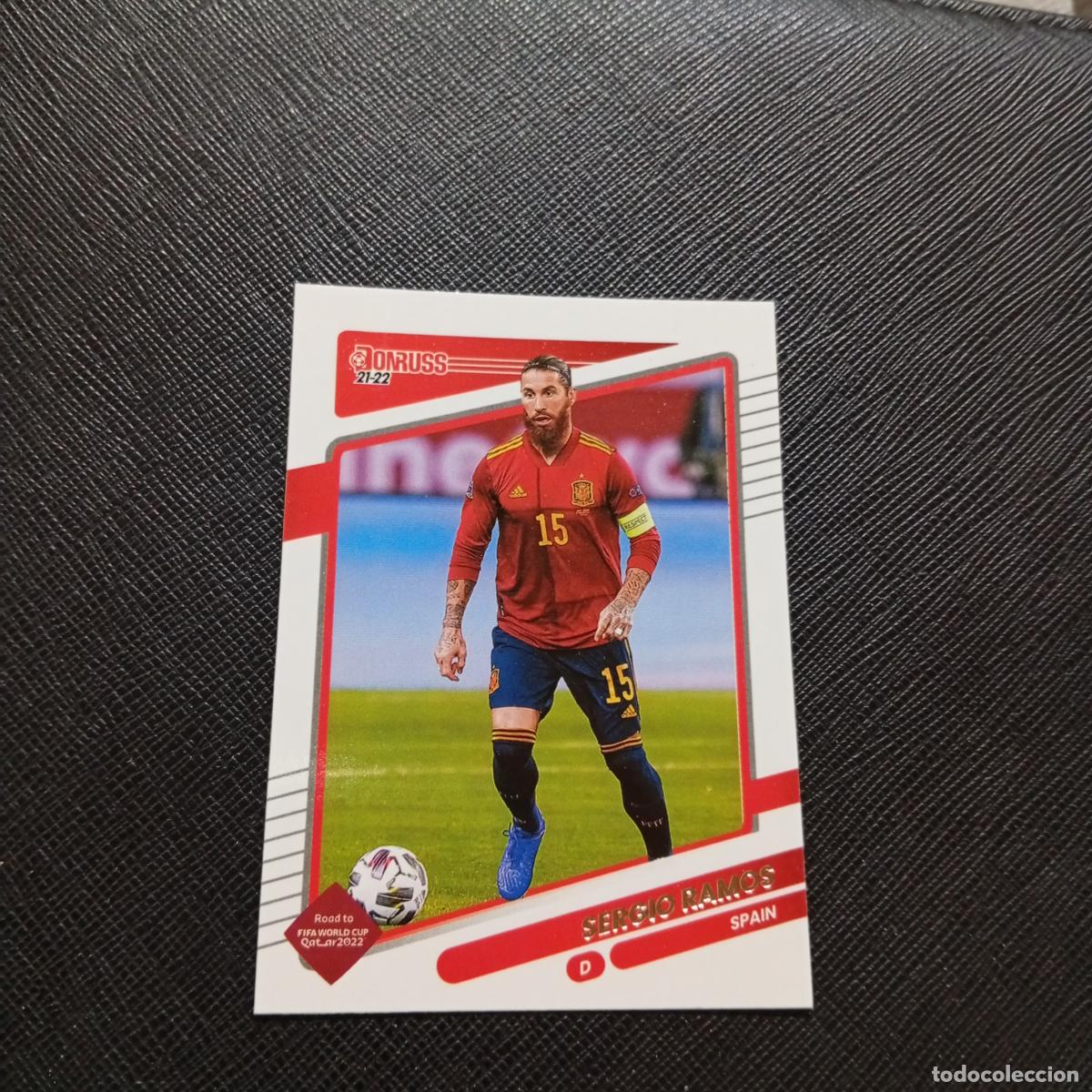 Cromos de F&uacute;tbol: 144 SERGIO RAMOS ESPA&Ntilde;A DONRUSS SOCCER 21 22 MUNDIAL ROAD TO QATAR 2021 2022 - (MD2002-2) PG20