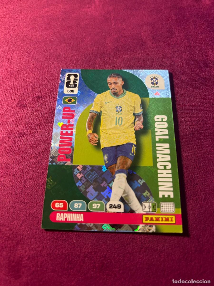 Cromos de F&uacute;tbol: Cromo - Raphinha - Panini - Adrenalyn XL Fifa World Cup - 2025-2026 - Power Up