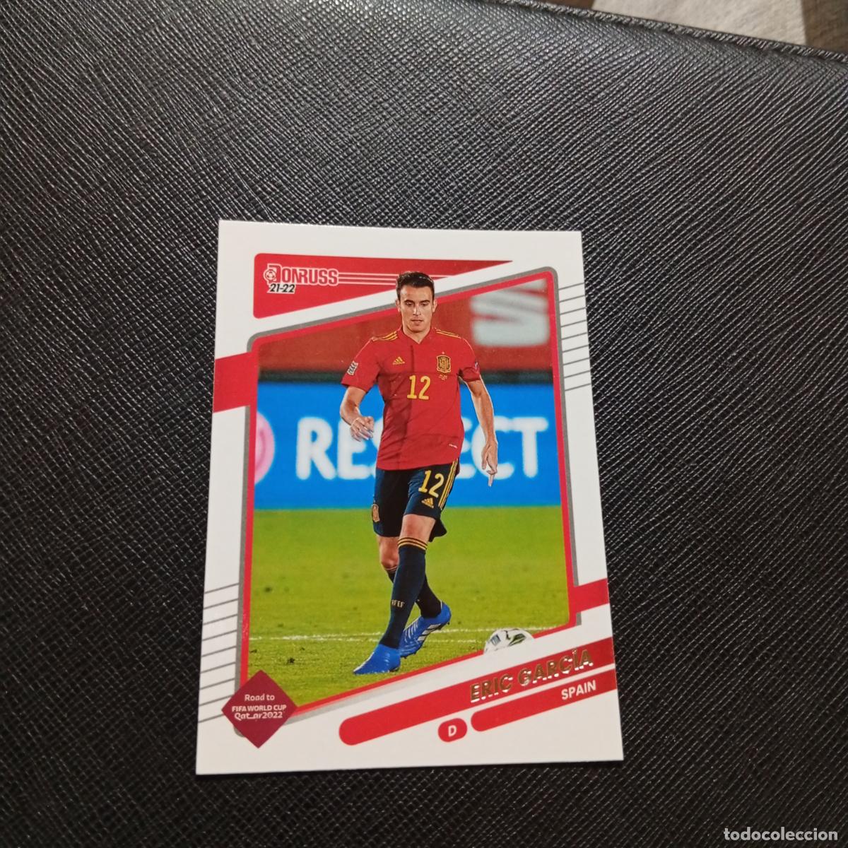 Cromos de F&uacute;tbol: 148 ERIC GARCIA ESPA&Ntilde;A DONRUSS SOCCER 21 22 MUNDIAL ROAD TO QATAR 2021 2022 - (MD2002-2) PG21