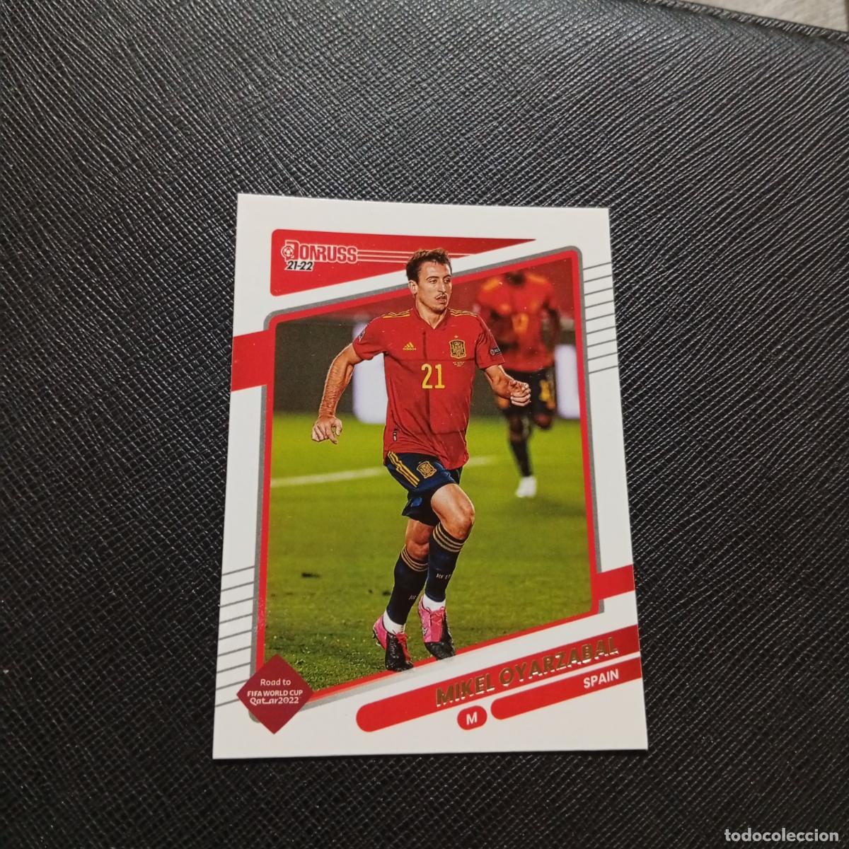 Cromos de F&uacute;tbol: 150 OYARZABAL ESPA&Ntilde;A DONRUSS SOCCER 21 22 MUNDIAL ROAD TO QATAR 2021 2022 - (MD2002-2) PG21