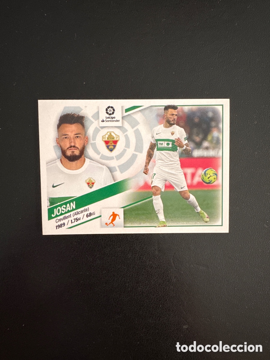 Figurine di Calcio: JOSAN ELCHE NUMERO 13 LIGA ESTE 2022 2023 22 23