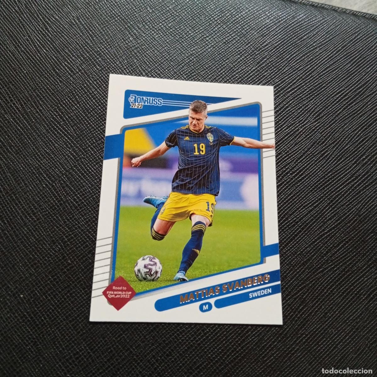 Cromos de F&uacute;tbol: 155 SVANBERG SUECIA DONRUSS SOCCER 21 22 MUNDIAL ROAD TO QATAR 2021 2022 - (MD2002-2) PG22