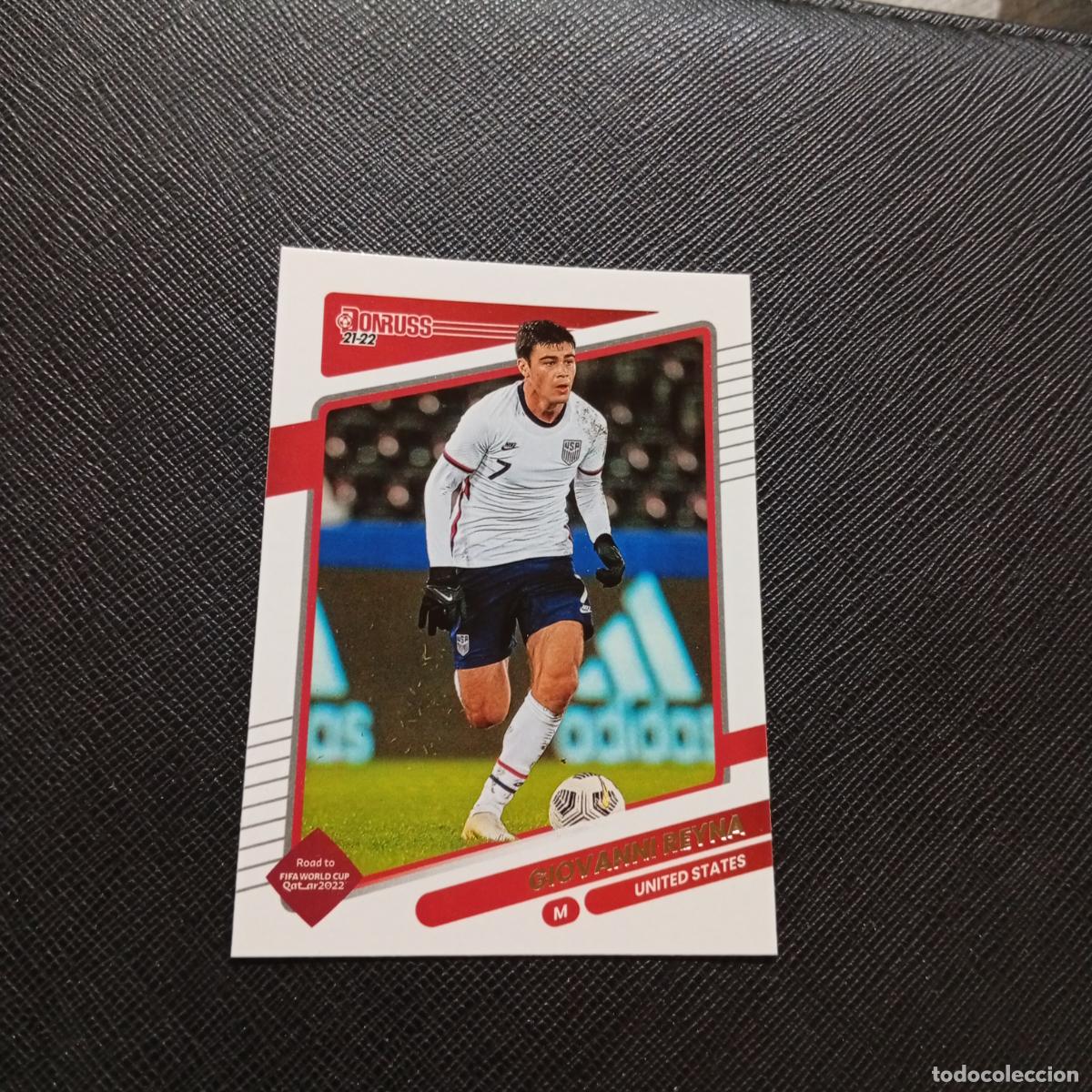 Cromos de Futebol: 164 REYNA USA DONRUSS SOCCER 21 22 MUNDIAL ROAD TO QATAR 2021 2022 - (MD2002-2) PG24