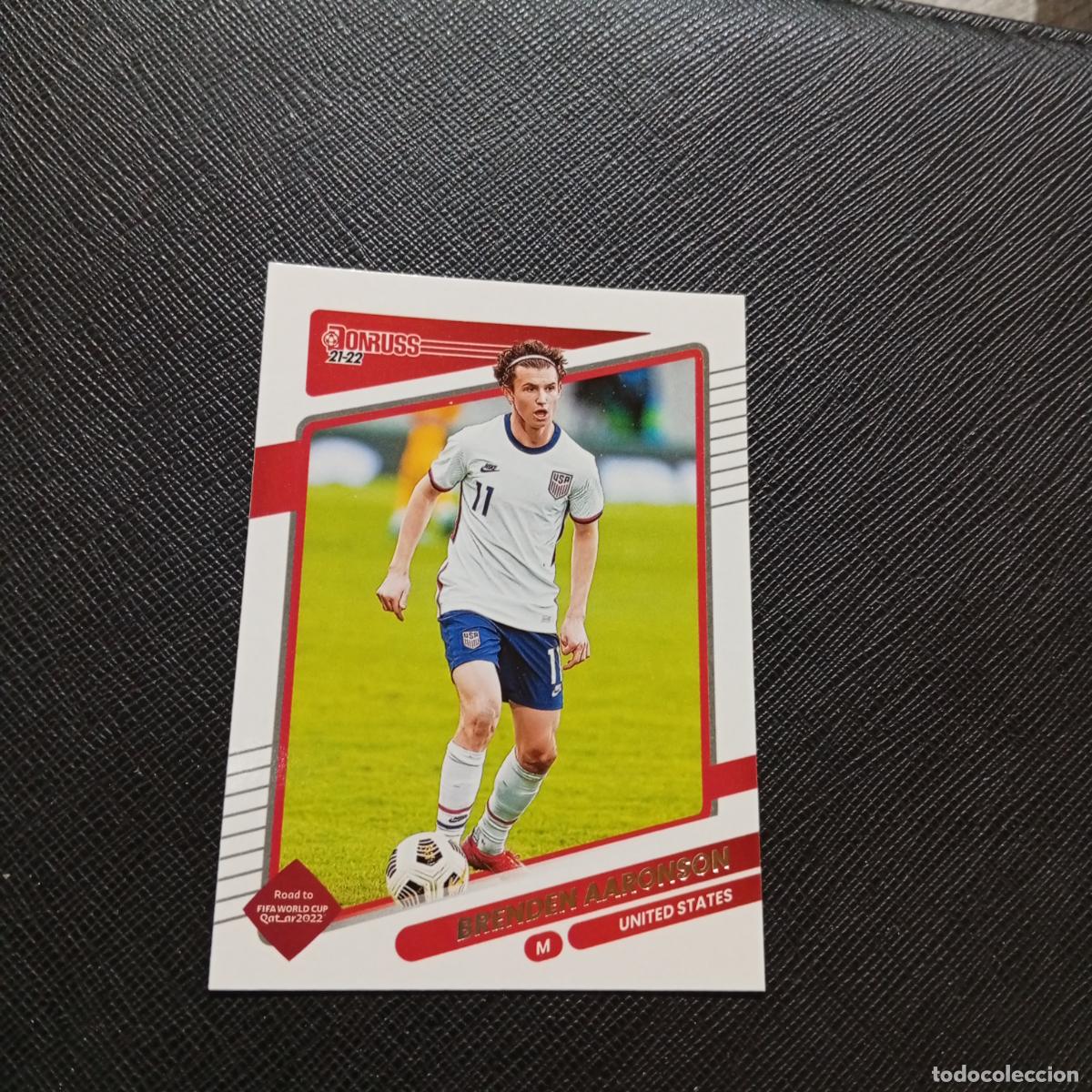 Cromos de Futebol: 165 AARONSON USA DONRUSS SOCCER 21 22 MUNDIAL ROAD TO QATAR 2021 2022 - (MD2002-2) PG24