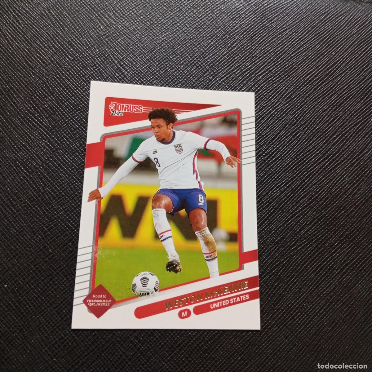 Figurine di Calcio: 167 McKENNIE USA DONRUSS SOCCER 21 22 MUNDIAL ROAD TO QATAR 2021 2022 - (MD2002-2) PG24