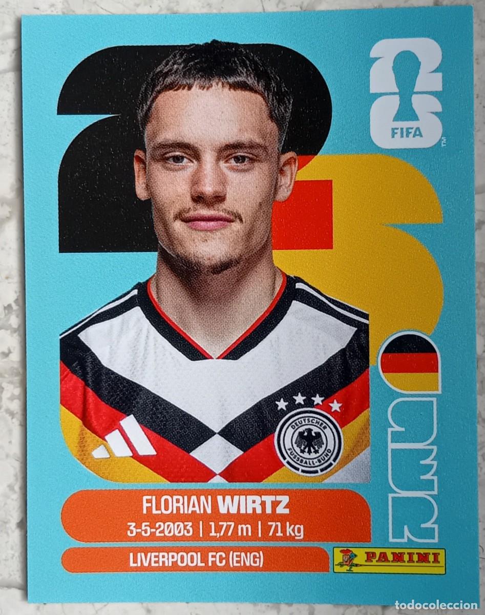Cromos de F&uacute;tbol: Figurina Panini 2026 Cromo World Cup Usa Mundial 2026 Florian Wirtz Germany n GER 11