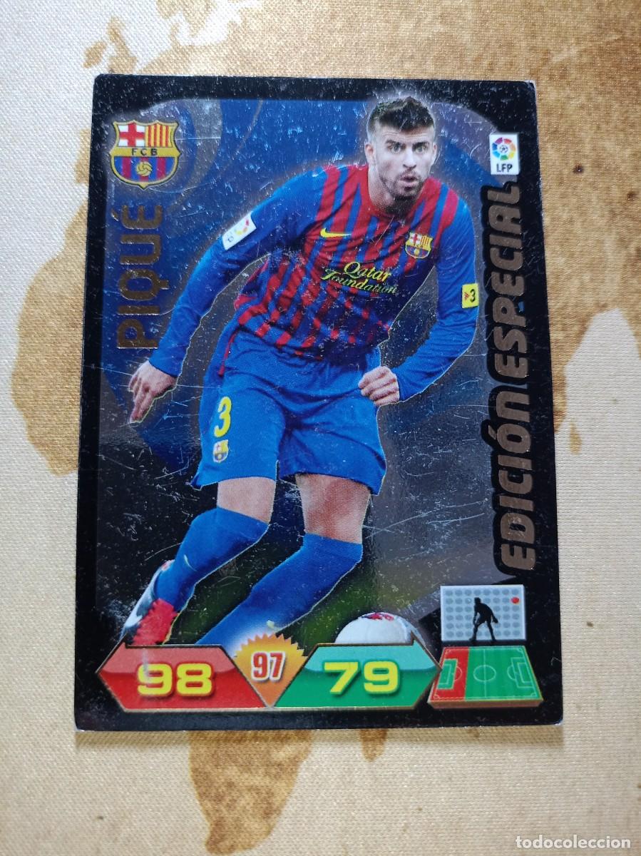 Cromos de F&uacute;tbol: # Edici&oacute;n especial PIQU&Eacute; Adrenalyn 2011-12