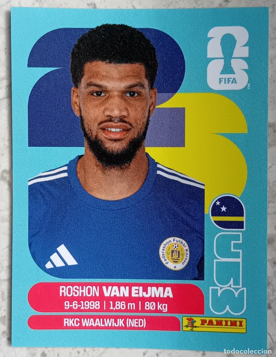 Cromos de F&uacute;tbol: Figurina Panini 2026 Cromo World Cup Usa Mundial 2026 Roshon Van Eijma Curacao n CUW 7