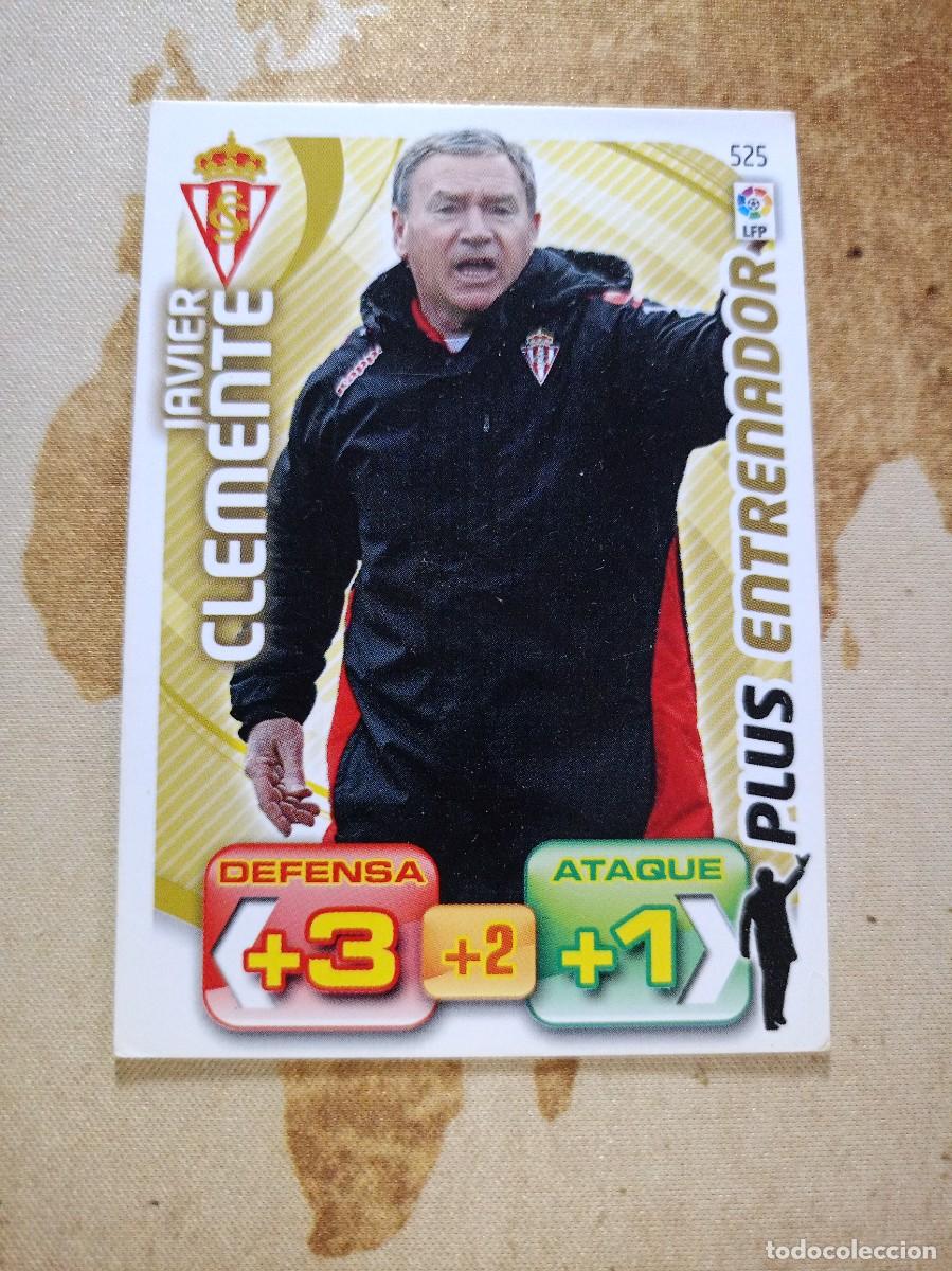 Cromos de F&uacute;tbol: # PLUS Entrenador 525 CLEMENTE Adrenalyn 2011-12