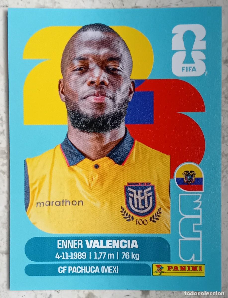 Cromos de F&uacute;tbol: Figurina Panini 2026 Cromo World Cup Usa Mundial 2026 Enner Valencia Ecuador n ECU 20