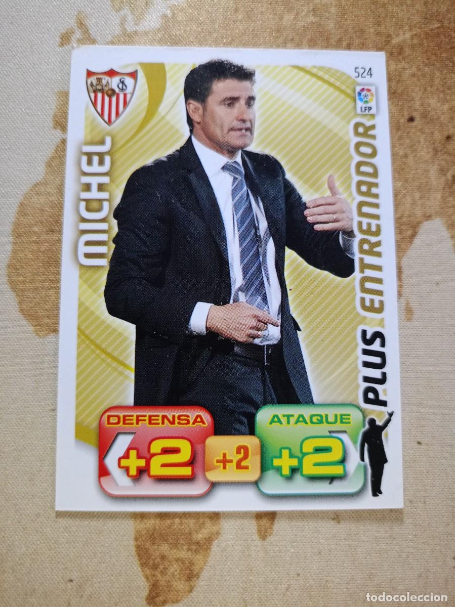 Cromos de F&uacute;tbol: # PLUS Entrenador 524 MICHEL Adrenalyn 2011-12