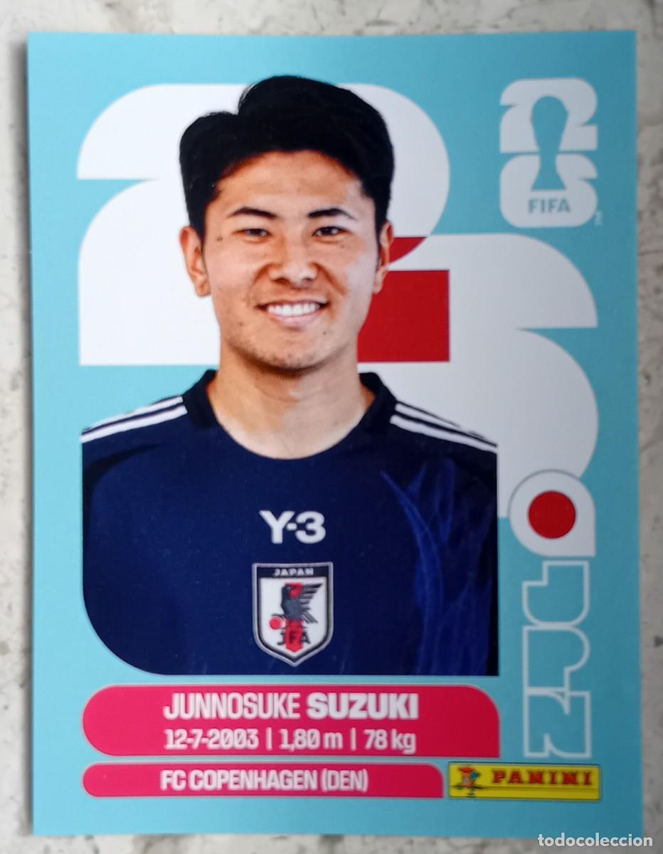 Cromos de F&uacute;tbol: Figurina Panini 2026 Cromo World Cup Usa Mundial 2026 Junnosuke Suzuki Japan n JPN 5
