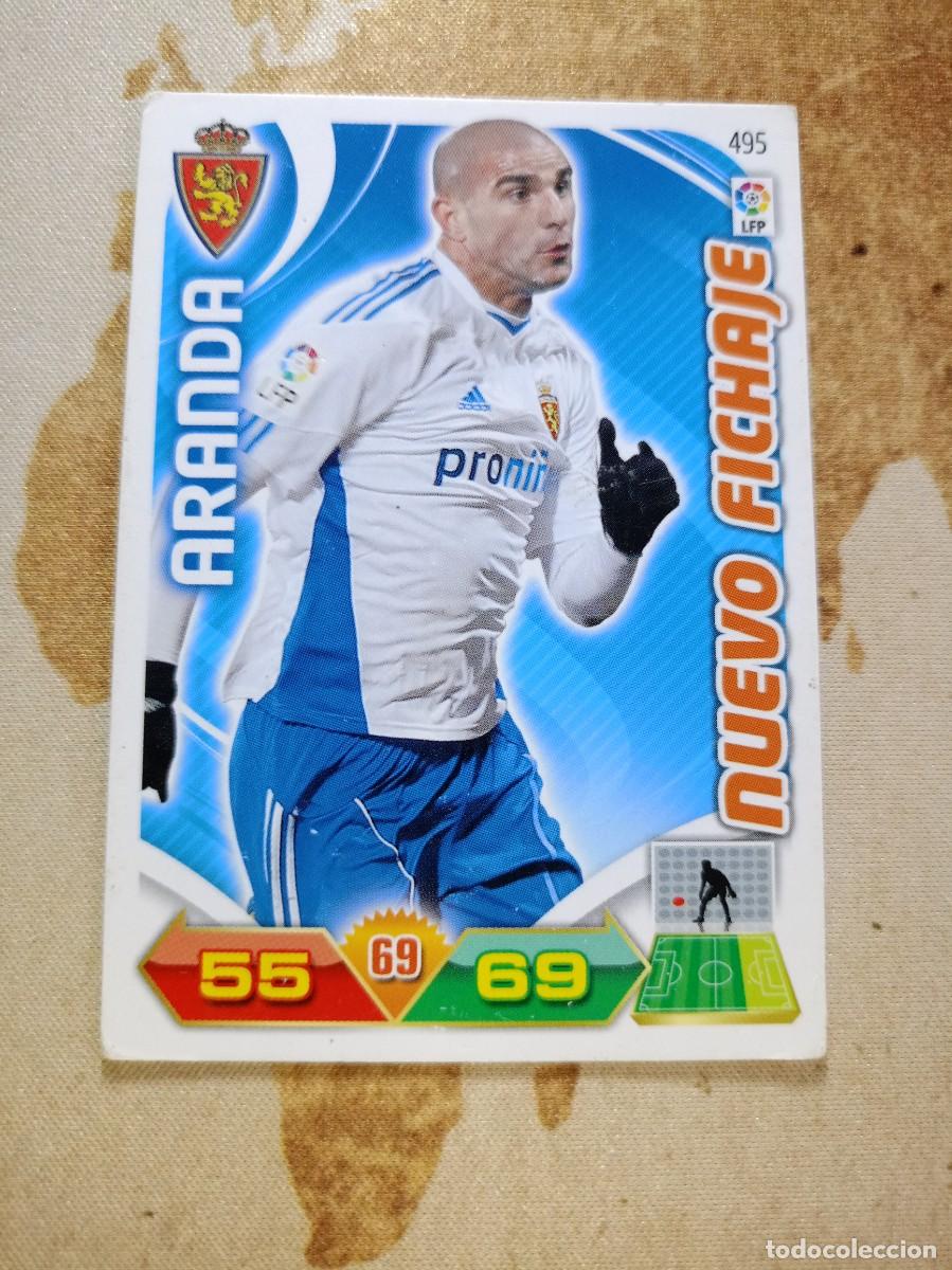 Cromos de F&uacute;tbol: # Nuevo Fichaje 495 ARANDA Adrenalyn 2011-12