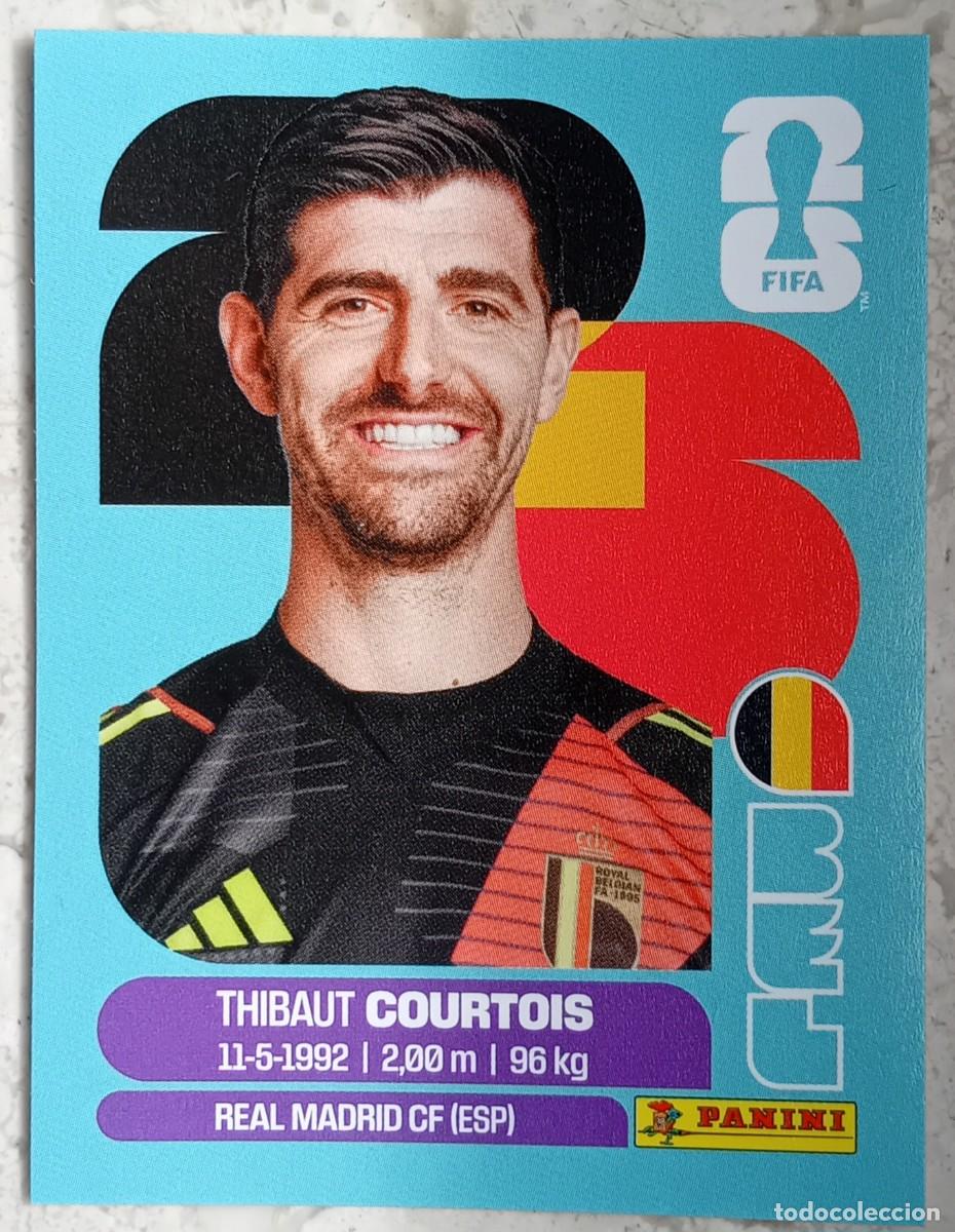 Cromos de F&uacute;tbol: Figurina Panini 2026 Cromo World Cup Usa Mundial 2026 Thibaut Courtois Belgium n BEL 2