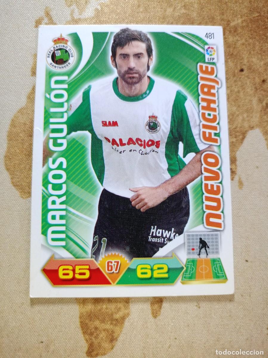 Cromos de F&uacute;tbol: # Nuevo Fichaje 481 MARCOS GULL&Oacute;N Adrenalyn 2011-12