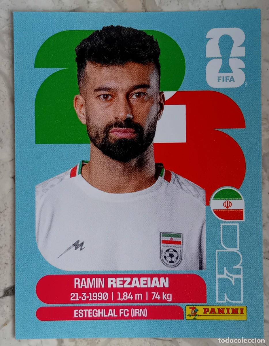 Cromos de F&uacute;tbol: Figurina Panini 2026 Cromo World Cup Usa Mundial 2026 Ramin Rezaeian Iran n IRN 7