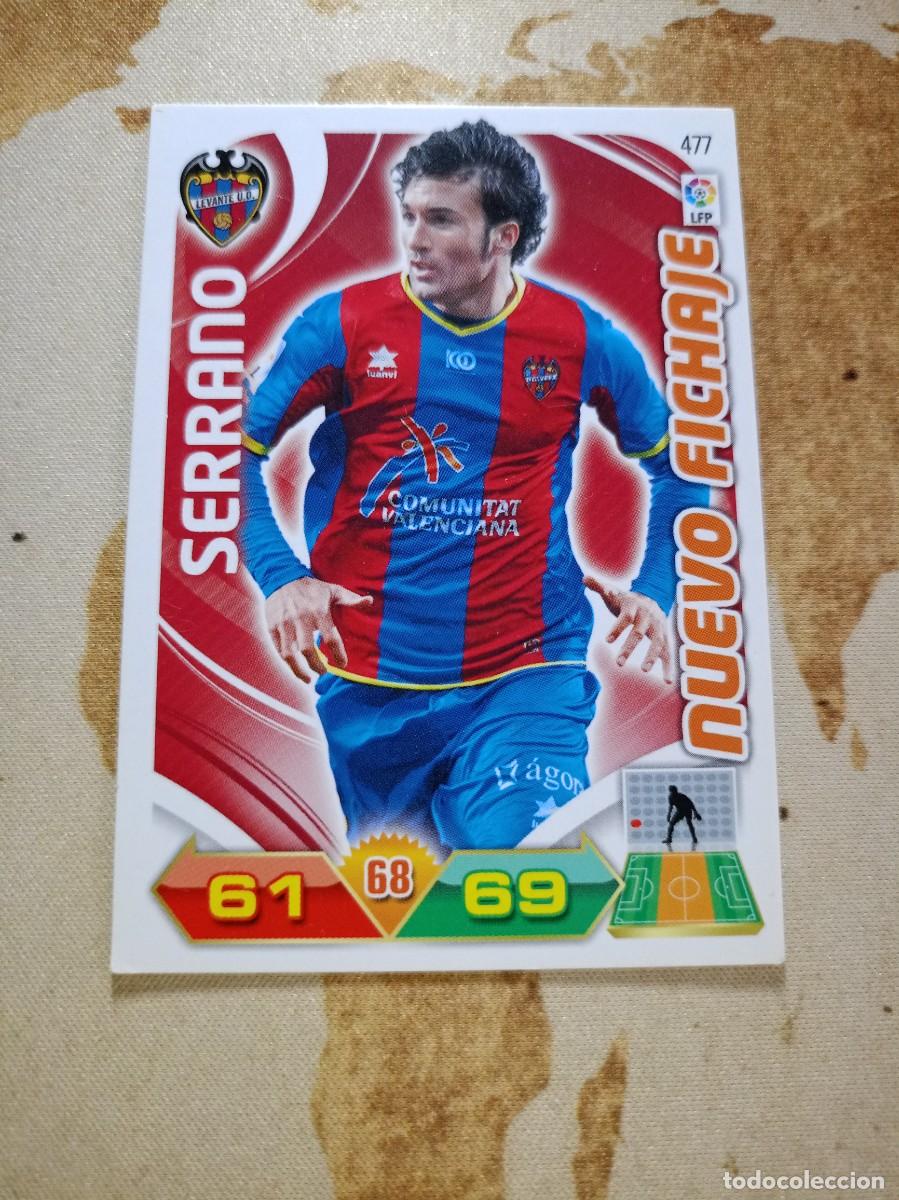 Cromos de F&uacute;tbol: # Nuevo Fichaje 477 SERRANO Adrenalyn 2011-12