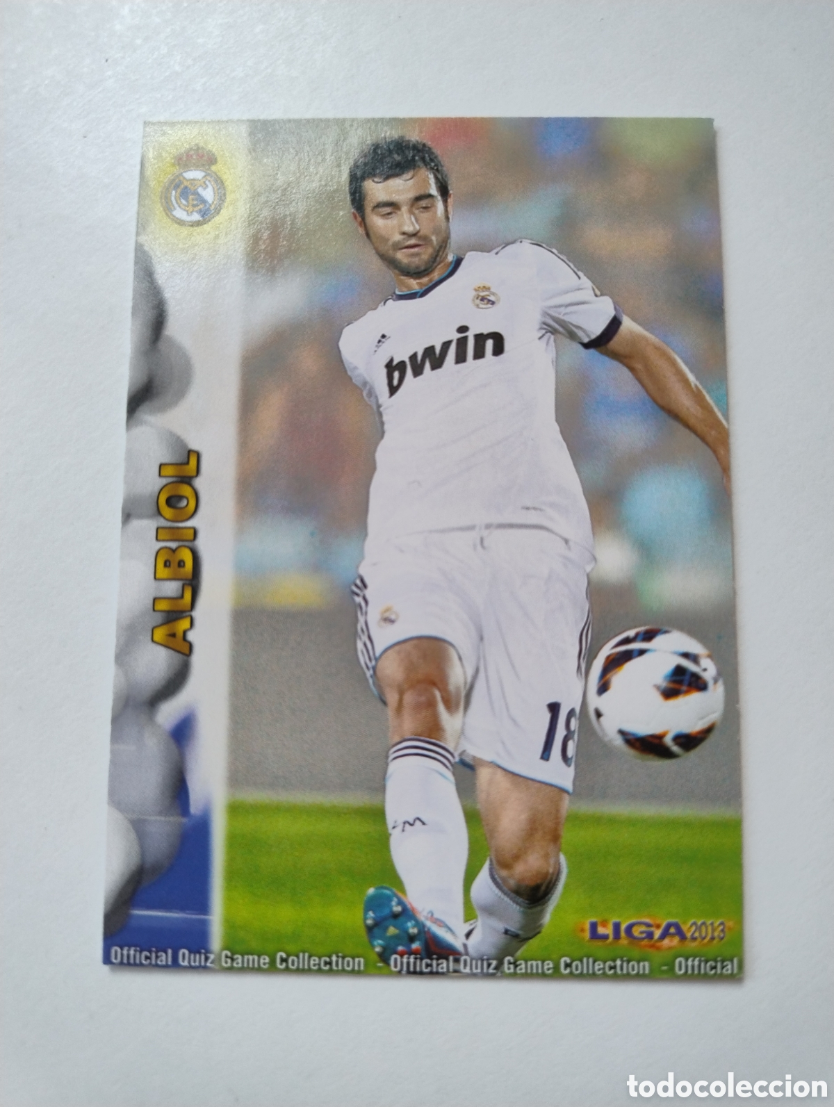 Cromos de F&uacute;tbol: 1109 - Albiol - Real Madrid - Mundicromo Liga 2012 - 2013