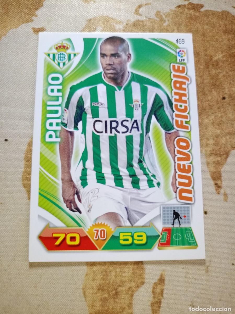 Cromos de F&uacute;tbol: # Nuevo Fichaje 469 PAULAO Adrenalyn 2011-12