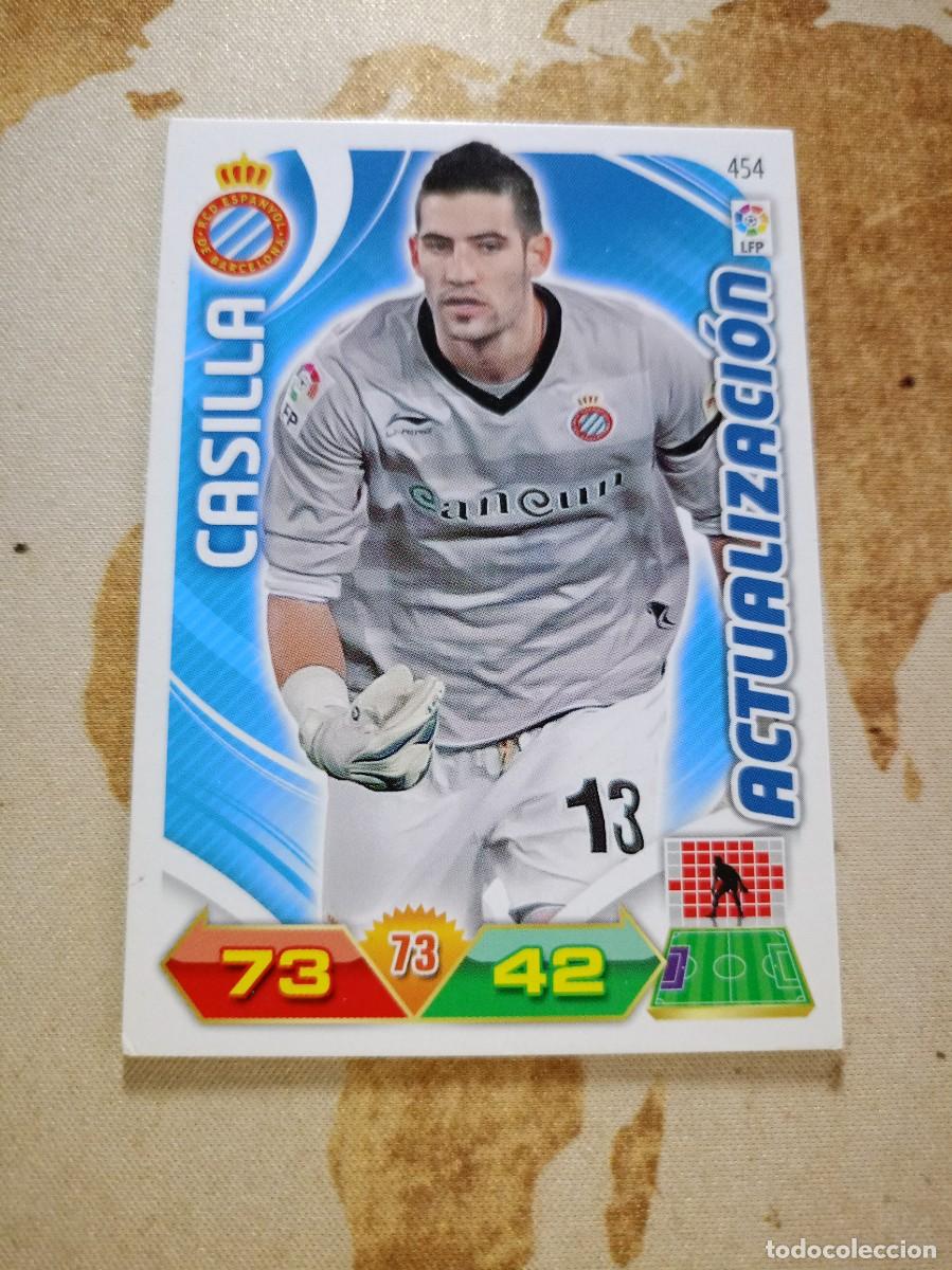 Cromos de F&uacute;tbol: # Actualizaci&oacute;n 454 CASILLA Adrenalyn 2011-12