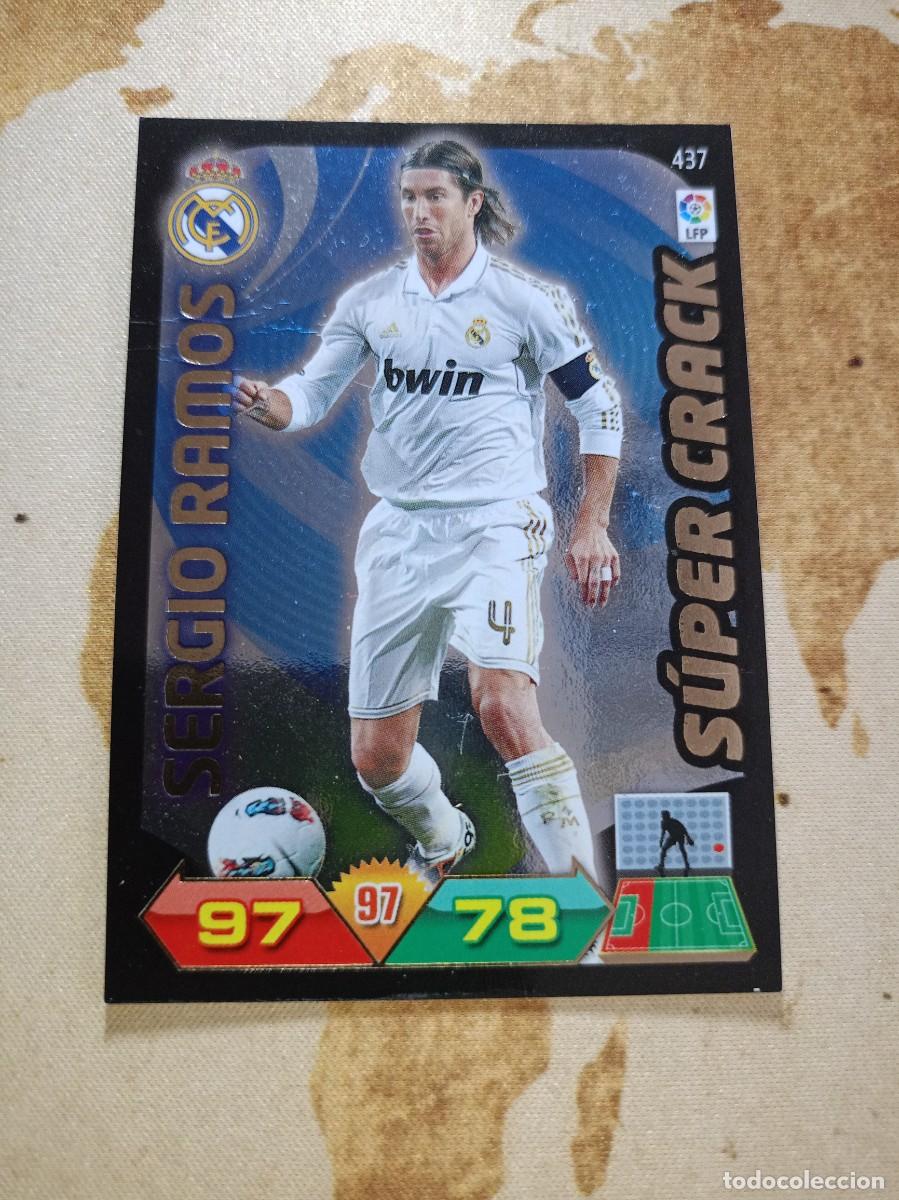 Cromos de F&uacute;tbol: # S&uacute;per Crack 437 SERGIO RAMOS Adrenalyn 2011-12