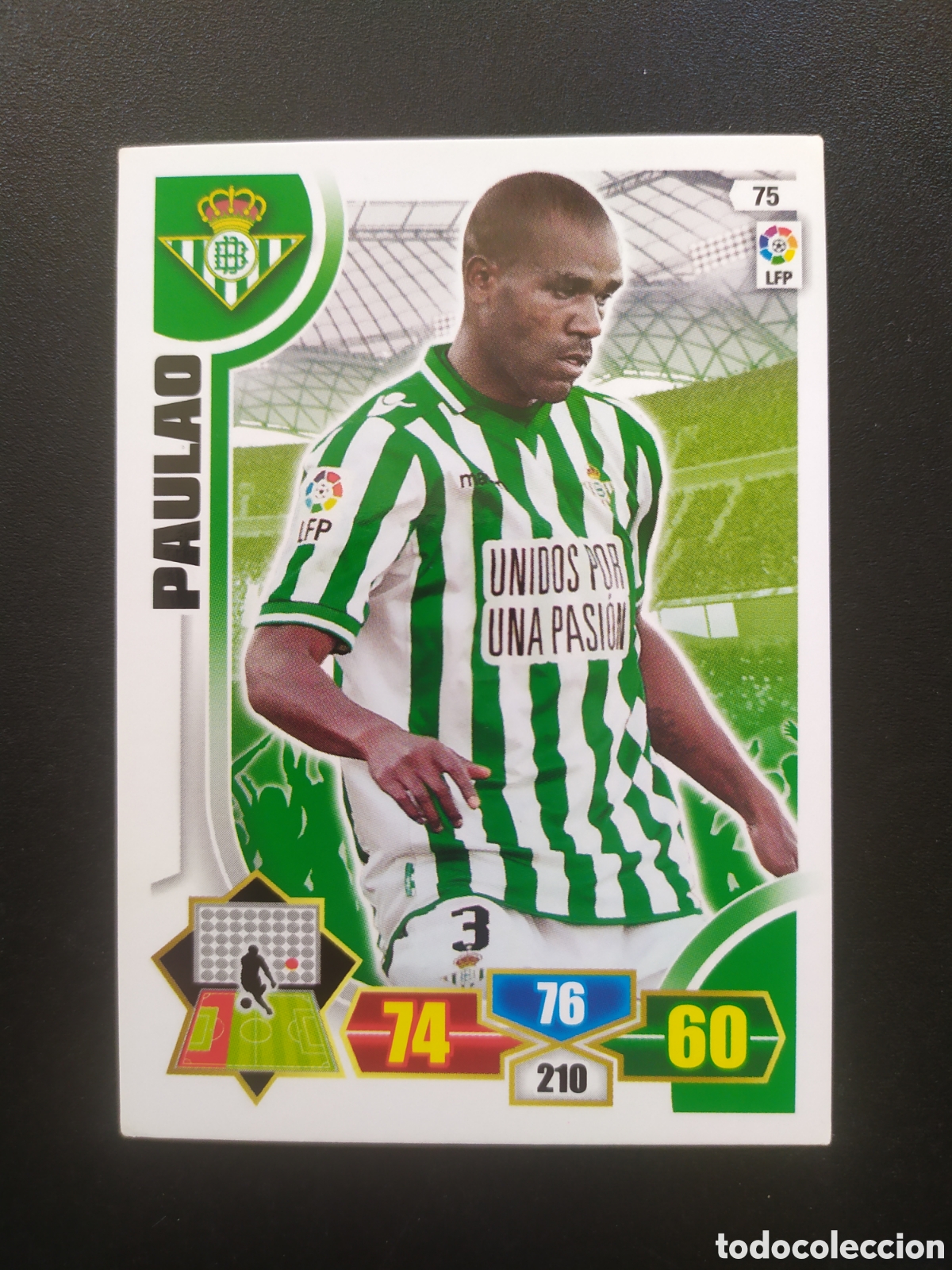 Cromos de F&uacute;tbol: Adrenalyn 2013 2014 13 14 panini Paulao n&deg; 75 Real Betis