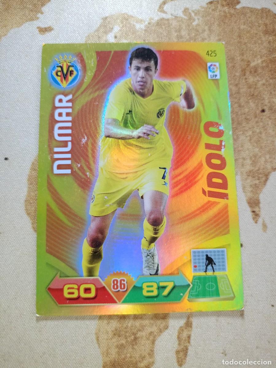 Cromos de F&uacute;tbol: # &Iacute;dolo 425 NILMAR Adrenalyn 2011-12