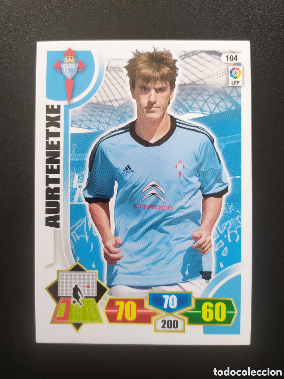 Cromos de F&uacute;tbol: Adrenalyn 2013 2014 13 14 panini Aurtenetxe n&deg; 104 Celta Vigo