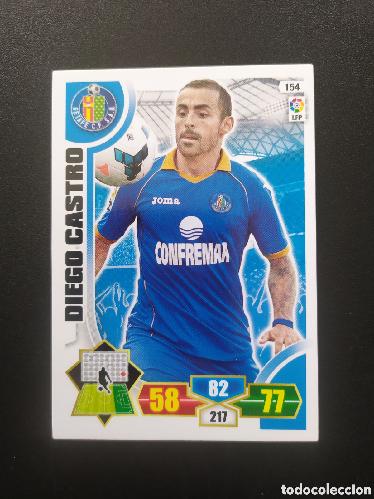 Cromos de F&uacute;tbol: Adrenalyn 2013 2014 13 14 panini Diego Castro n&deg; 154 Getafe