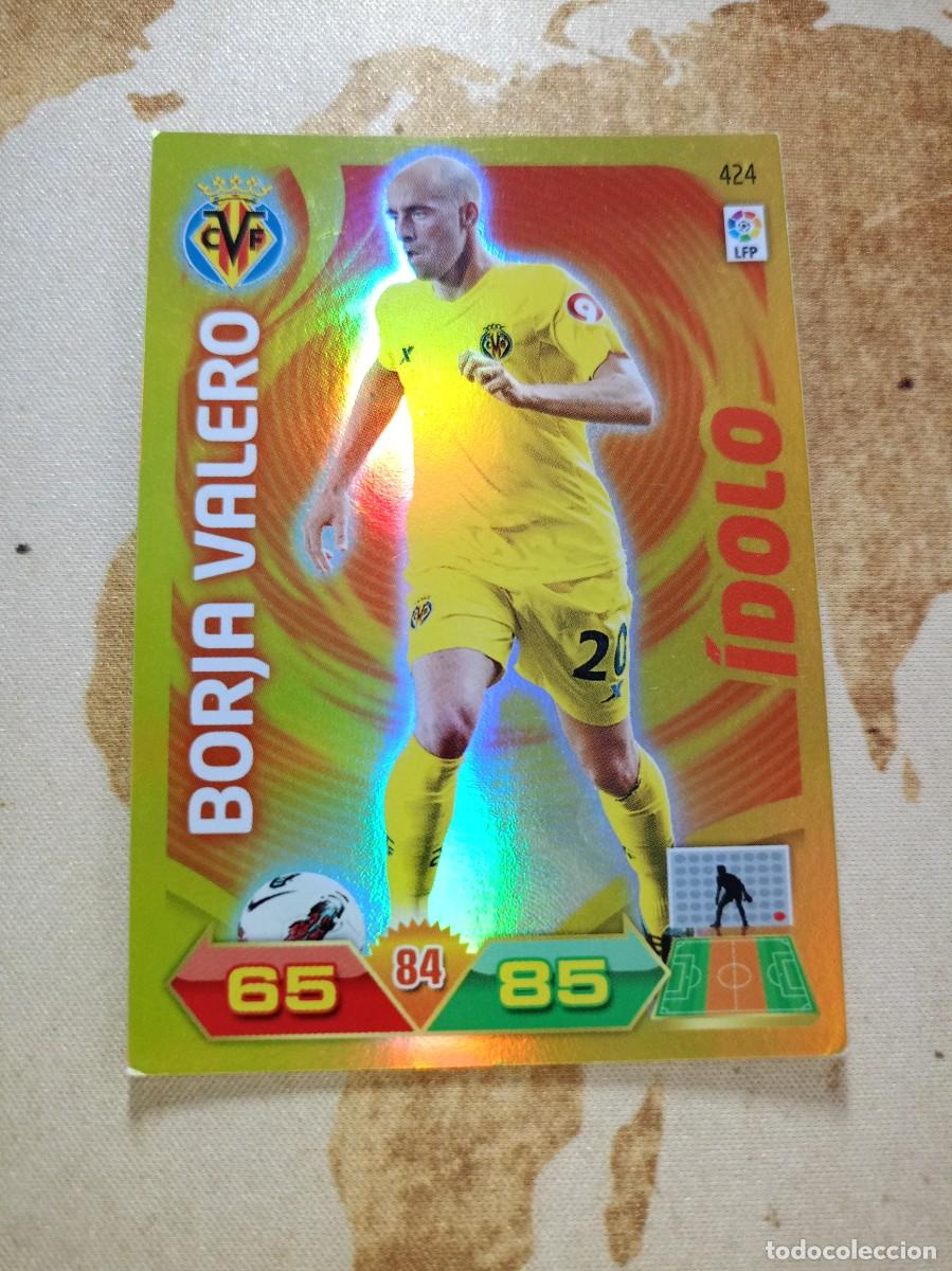 Cromos de F&uacute;tbol: # &Iacute;dolo 424 BORJA VALERO Adrenalyn 2011-12