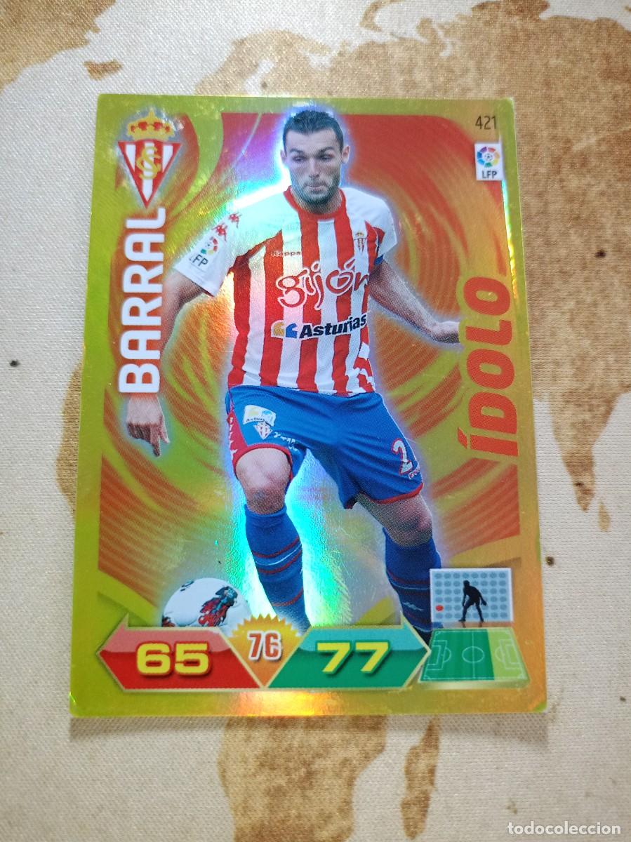 Cromos de F&uacute;tbol: # &Iacute;dolo 421 BARRAL Adrenalyn 2011-12