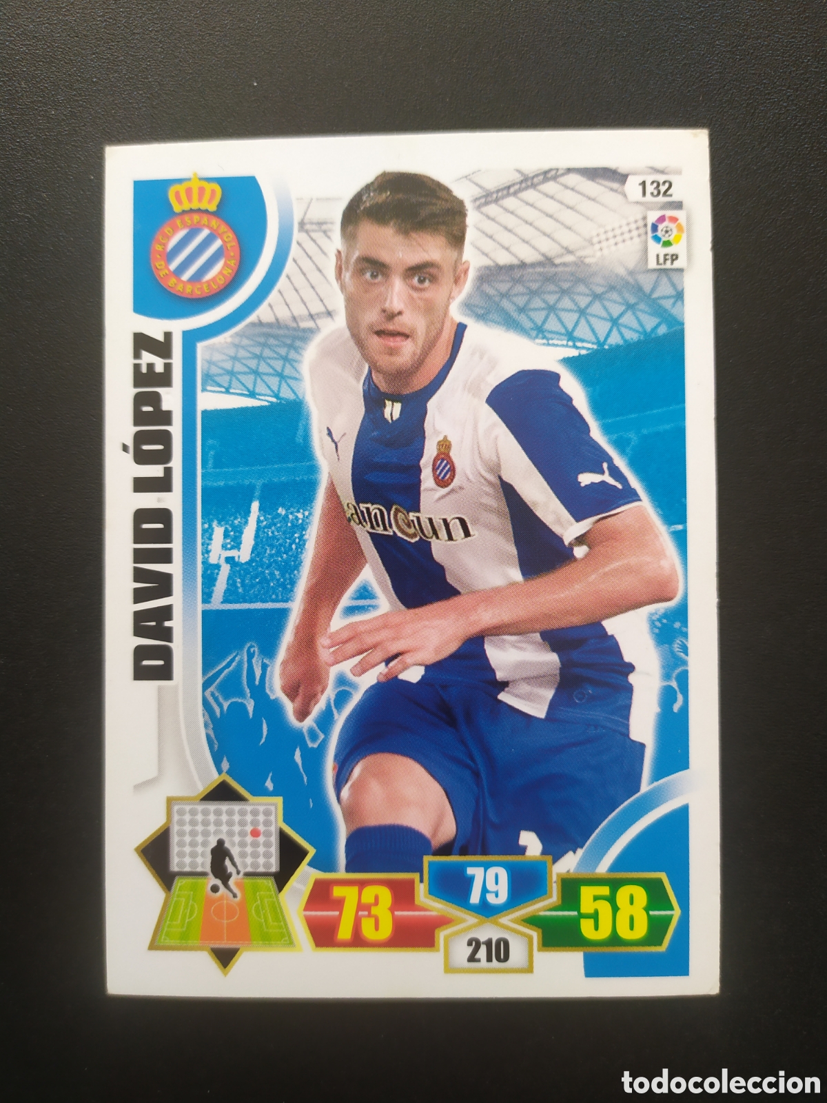 Cartes &agrave; collectionner de Football: Adrenalyn 2013 2014 13 14 panini David L&oacute;pez n&deg; 132 Espanyol