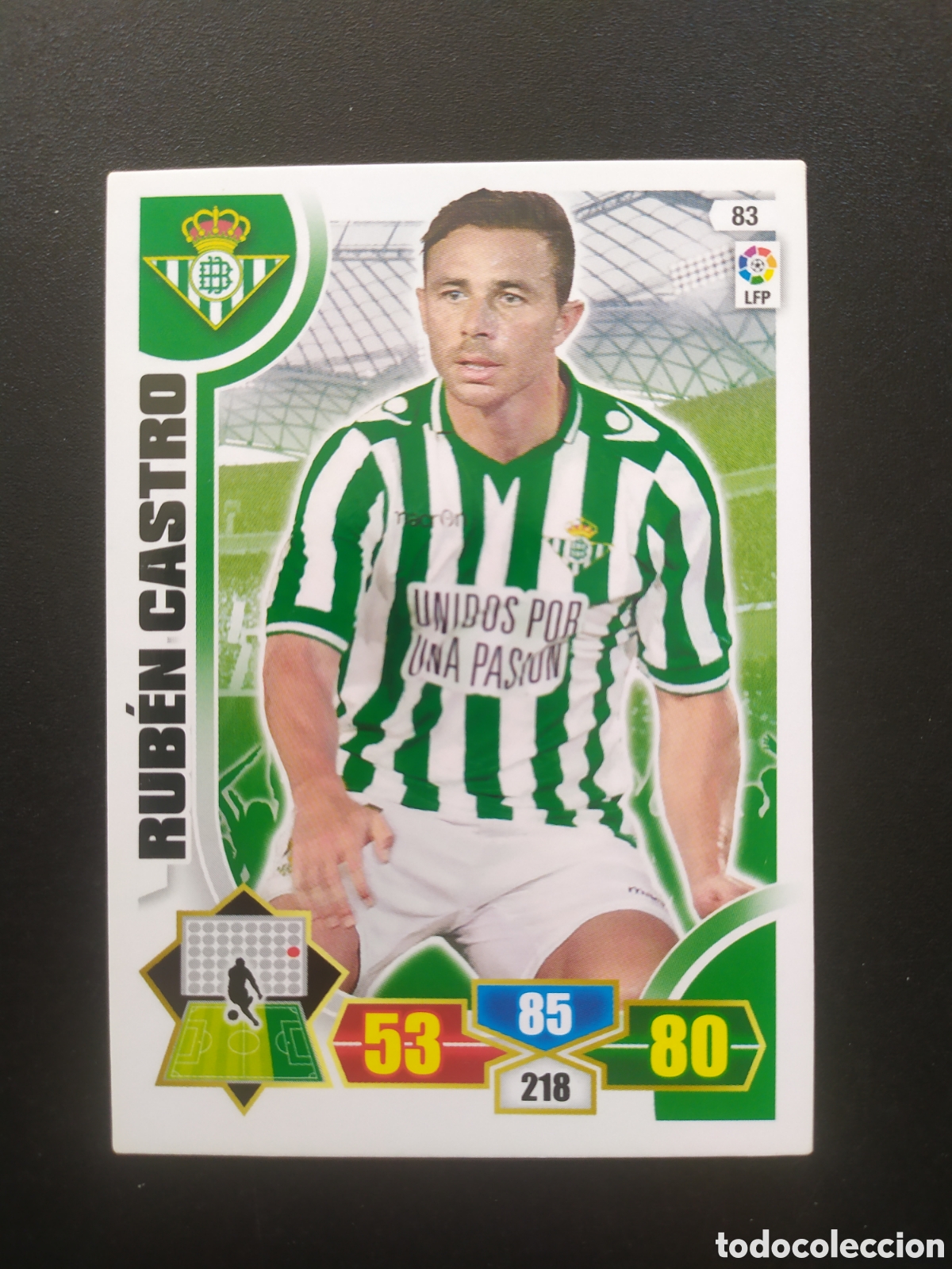 Cartes &agrave; collectionner de Football: Adrenalyn 2013 2014 13 14 panini Rub&eacute;n Castro n&deg; 83 Real Betis