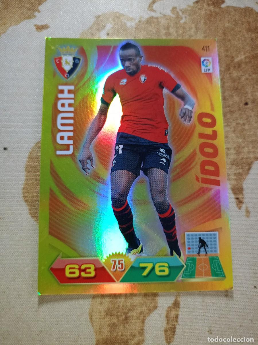 Cartes &agrave; collectionner de Football: # &Iacute;dolo 411 LAMAH Adrenalyn 2011-12