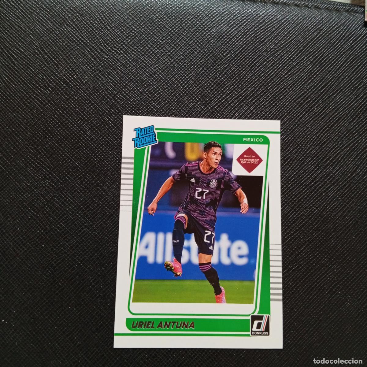 Fu&szlig;ball-Sticker: 198 URIEL ANTUNA MEXICO DONRUSS SOCCER 21 22 MUNDIAL ROAD TO QATAR 2021 2022 - (MD2002-2) PG26