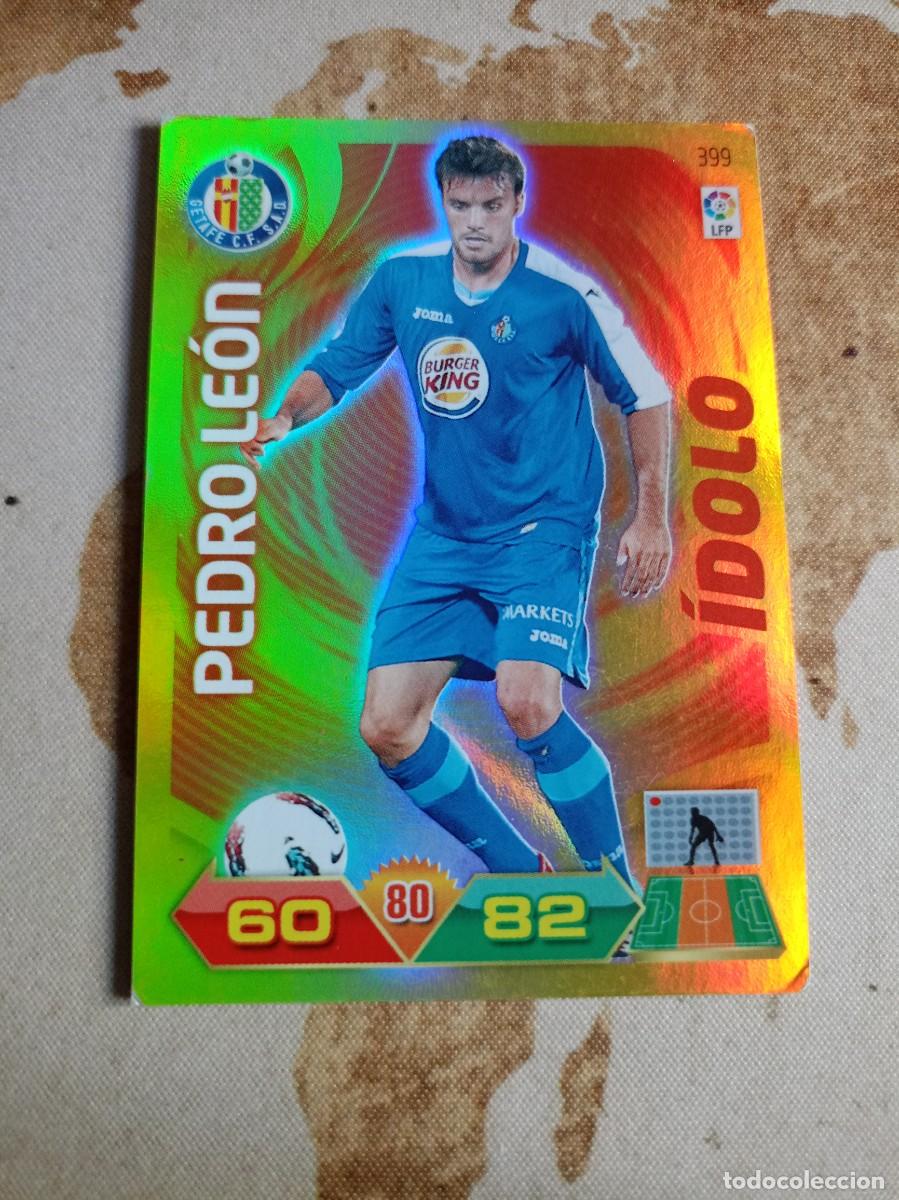 Football Stickers: # &Iacute;dolo 399 PEDRO LE&Oacute;N Adrenalyn 2011-12