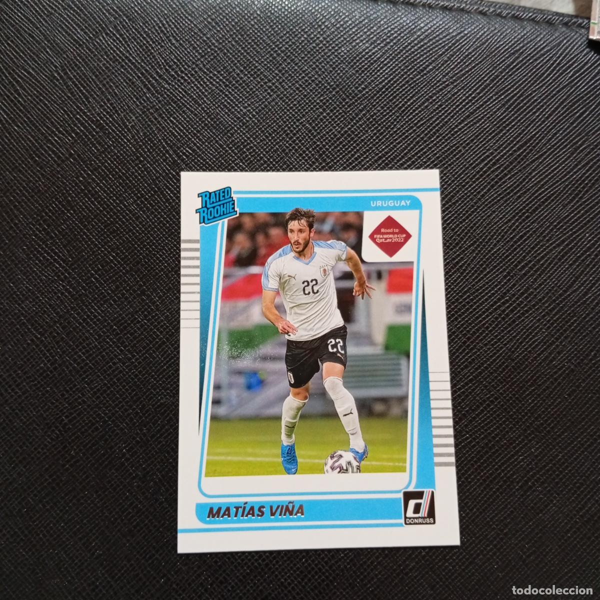 Football Stickers: 196 MATIAS VI&Ntilde;A ARGENTINA DONRUSS SOCCER 21 22 MUNDIAL ROAD TO QATAR 2021 2022 - (MD2002-2) PG27