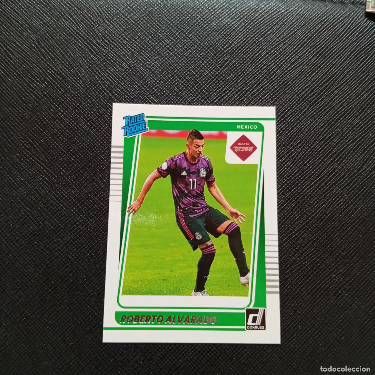 Cromos de F&uacute;tbol: 195 ALVARADO MEXICO DONRUSS SOCCER 21 22 MUNDIAL ROAD TO QATAR 2021 2022 - (MD2002-2) PG27