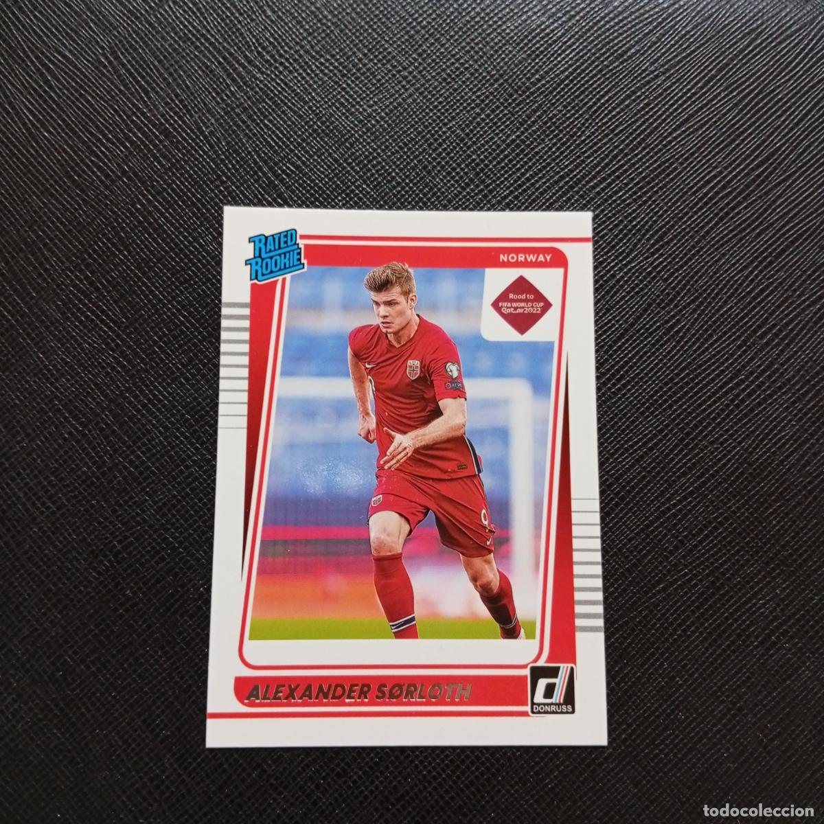 Cromos de F&uacute;tbol: 193 SORLOTH NORUEGA DONRUSS SOCCER 21 22 MUNDIAL ROAD TO QATAR 2021 2022 - (MD2002-2) PG27
