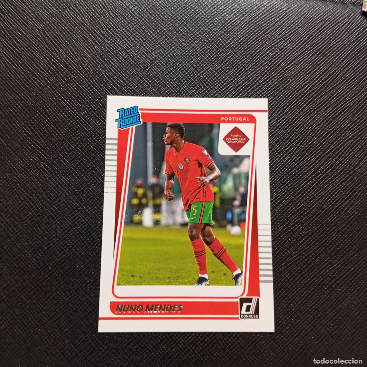 Cromos de F&uacute;tbol: 192 NUNO MENDES PORTUGAL DONRUSS SOCCER 21 22 MUNDIAL ROAD TO QATAR 2021 2022 - (MD2002-2) PG27
