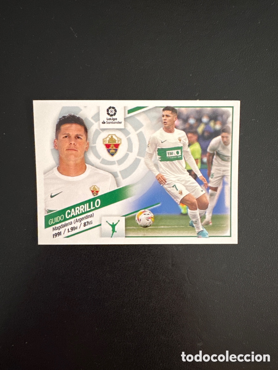Cromos de Futebol: CARRILLO ELCHE N&Uacute;MERO 18A LIGA ESTE 2022 2023