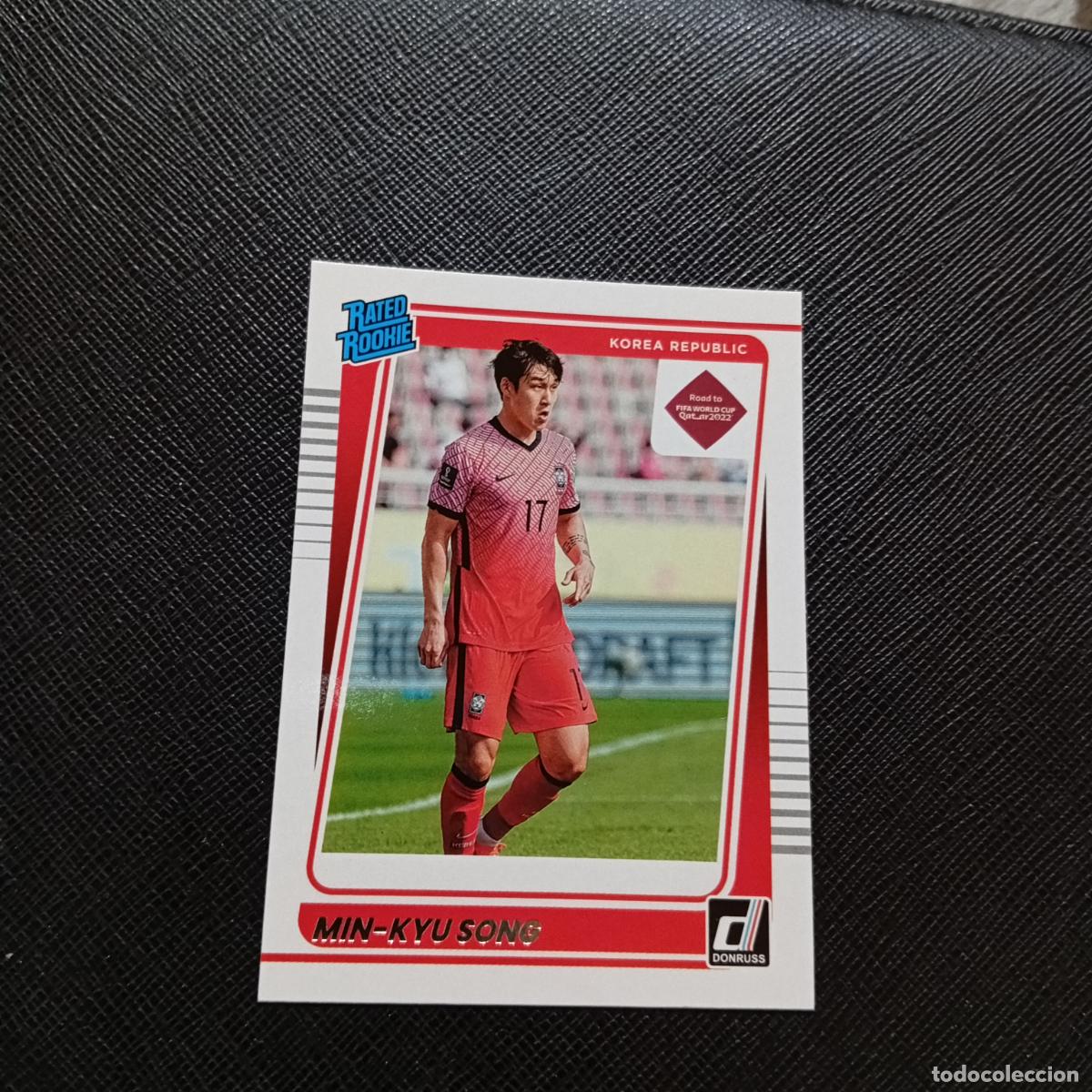 Cromos de F&uacute;tbol: 189 MIN KYU SONG KOREA DONRUSS SOCCER 21 22 MUNDIAL ROAD TO QATAR 2021 2022 - (MD2002-2) PG28