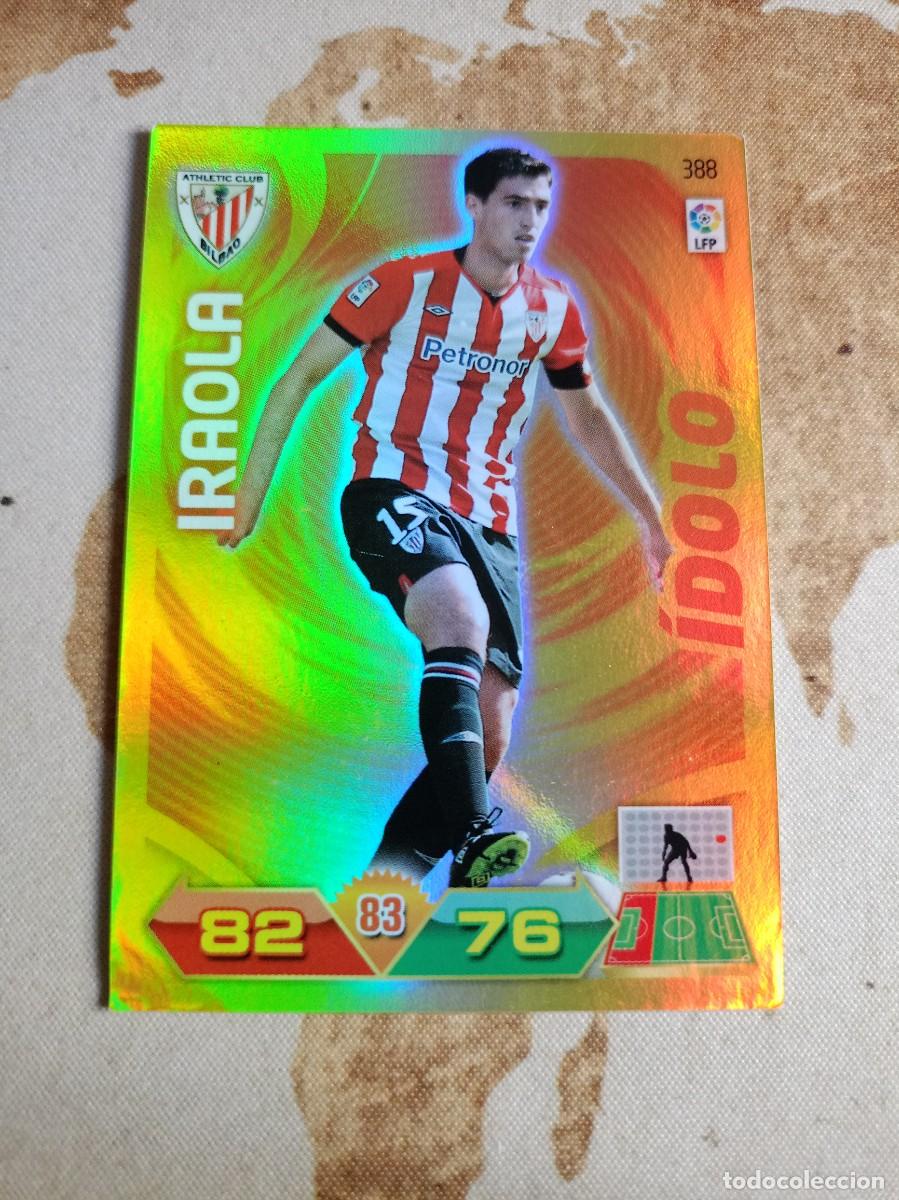 Cromos de F&uacute;tbol: # &Iacute;dolo 388 IRAOLA Adrenalyn 2011-12