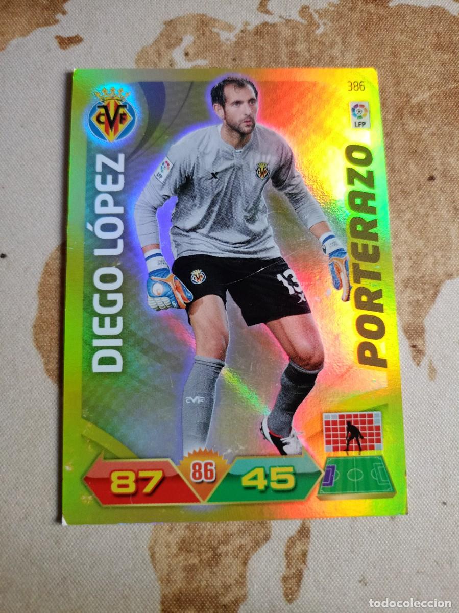 Cromos de F&uacute;tbol: # Porterazo 386 DIEGO L&Oacute;PEZ Adrenalyn 2011-12
