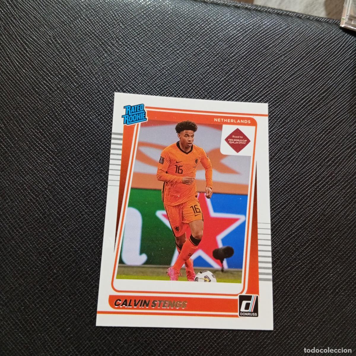 Cromos de F&uacute;tbol: 186 CALVIN STENG HOLANDA DONRUSS SOCCER 21 22 MUNDIAL ROAD TO QATAR 2021 2022 - (MD2002-2) PG28