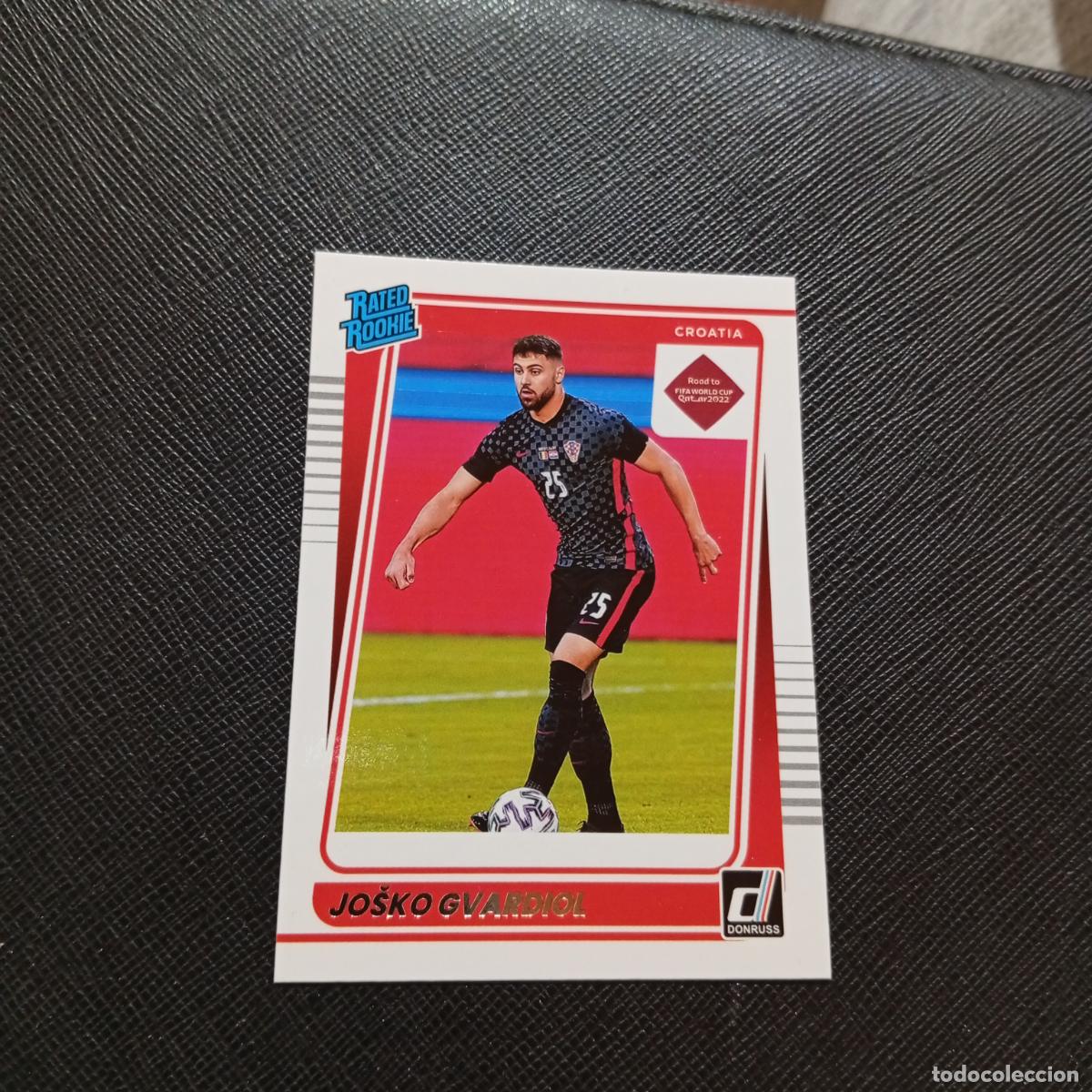 Cromos de F&uacute;tbol: 185 GVARDIOL CROCIA DONRUSS SOCCER 21 22 MUNDIAL ROAD TO QATAR 2021 2022 - (MD2002-2) PG29