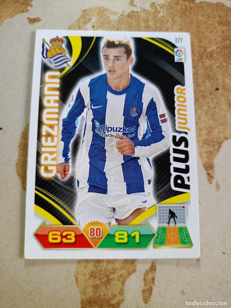 Cartes &agrave; collectionner de Football: # PLUS Junior 377 GRIEZMANN Adrenalyn 2011-12