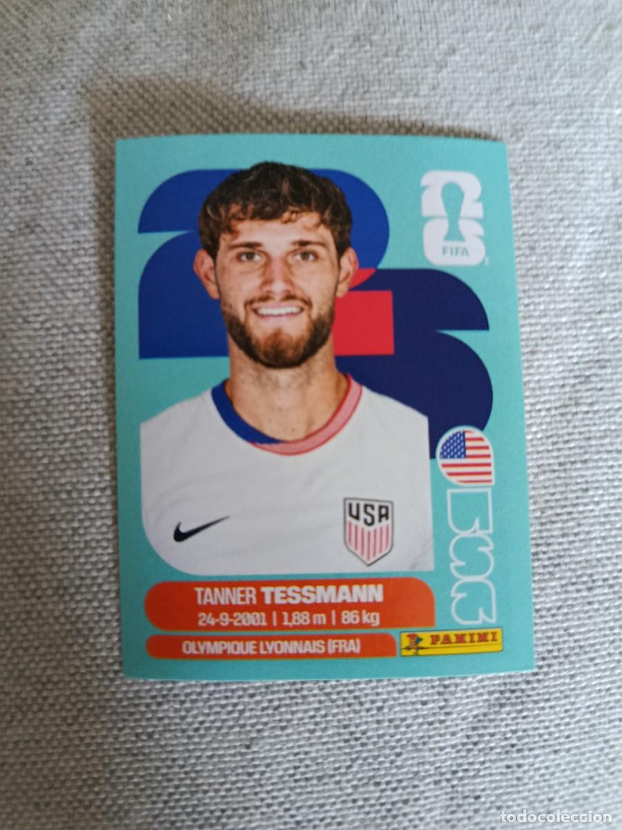 Cartes &agrave; collectionner de Football: Panini Mundial 2026 Estados Unidos-Mexico. 9- Tessmann. Estados Unidos. Nunca pegado.