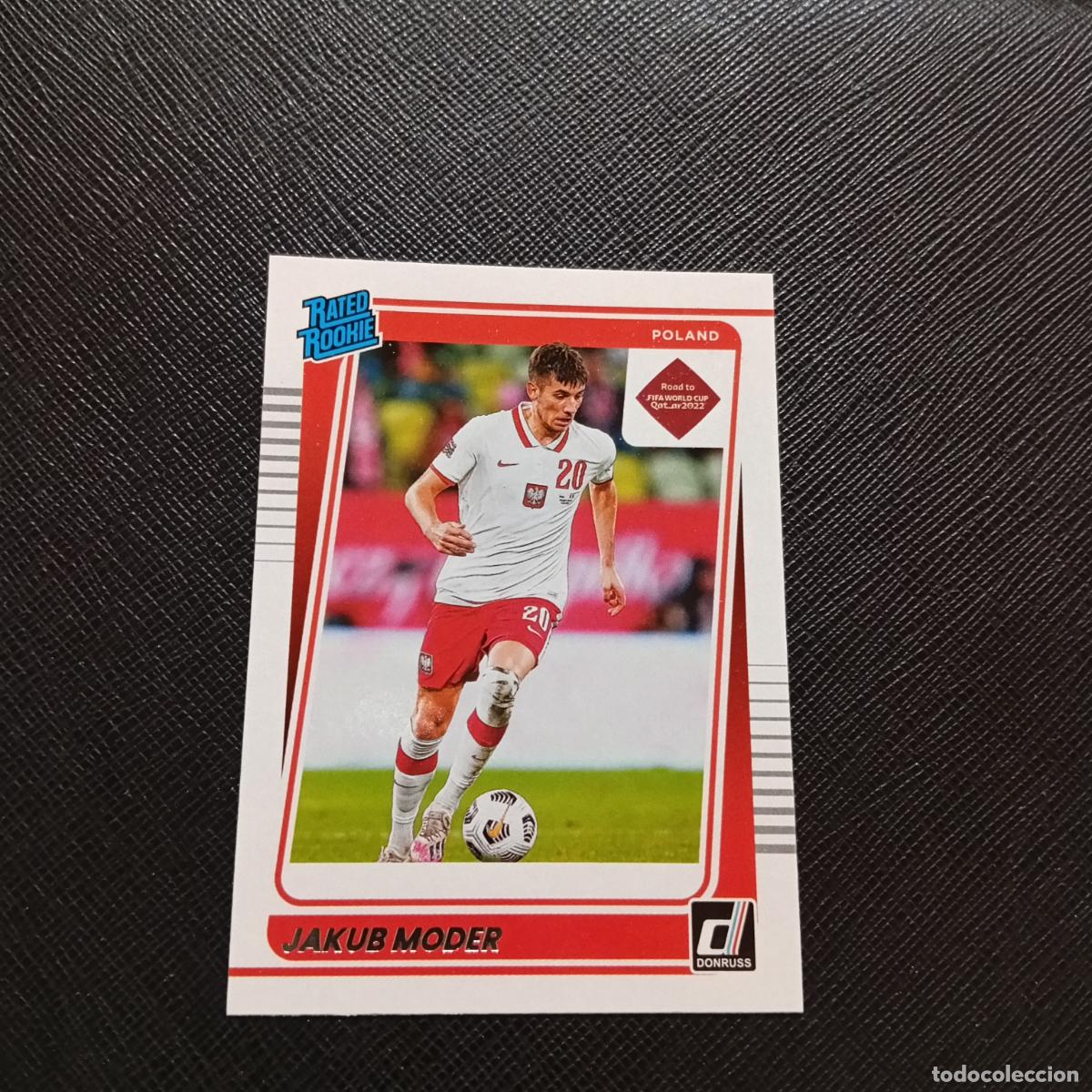 Cartes &agrave; collectionner de Football: 179 JAKUB MODER HOLANDA DONRUSS SOCCER 21 22 MUNDIAL ROAD TO QATAR 2021 2022 - (MD2002-2) PG29