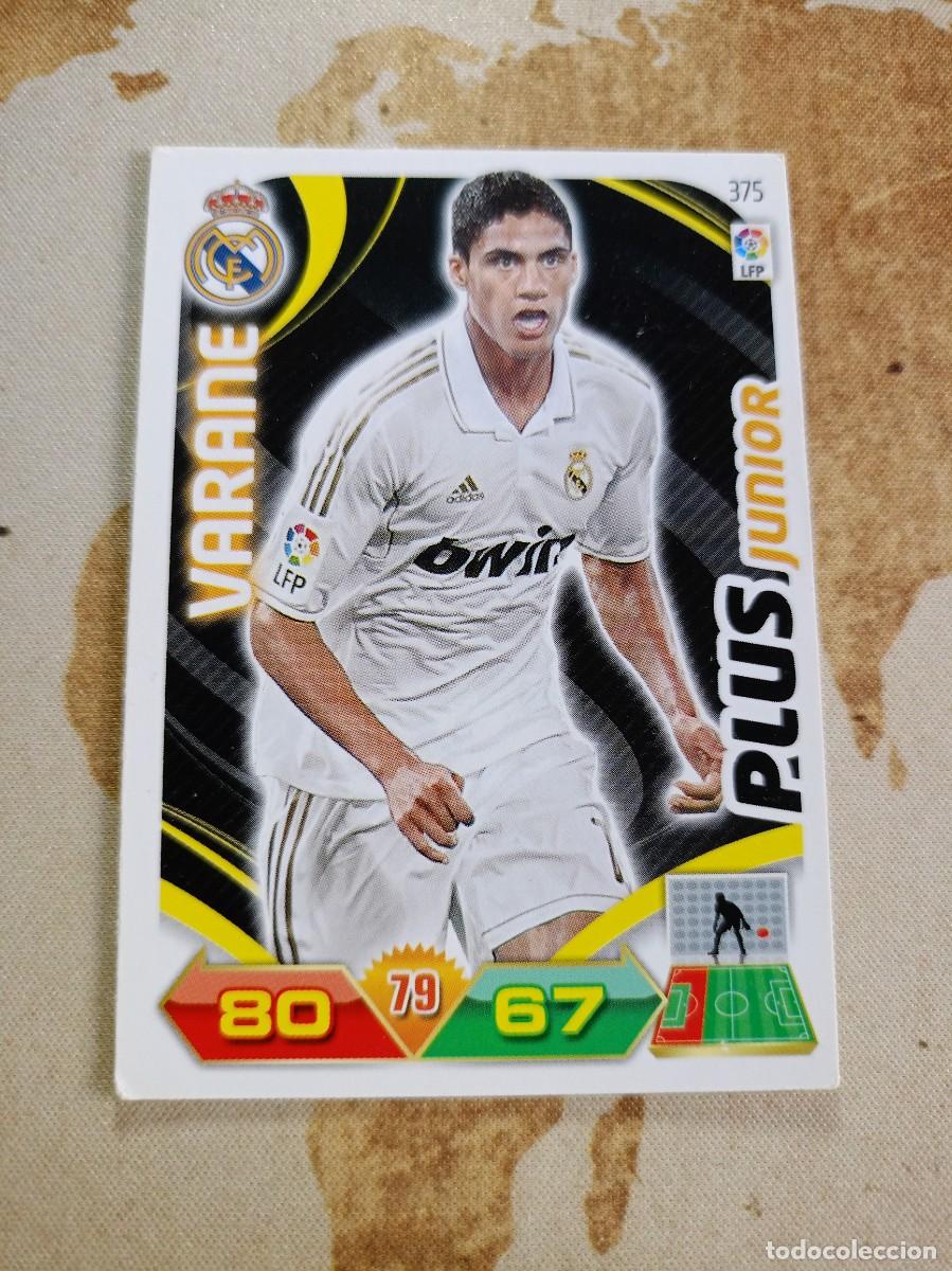 Cartes &agrave; collectionner de Football: # PLUS Junior 375 VARANE Adrenalyn 2011-12